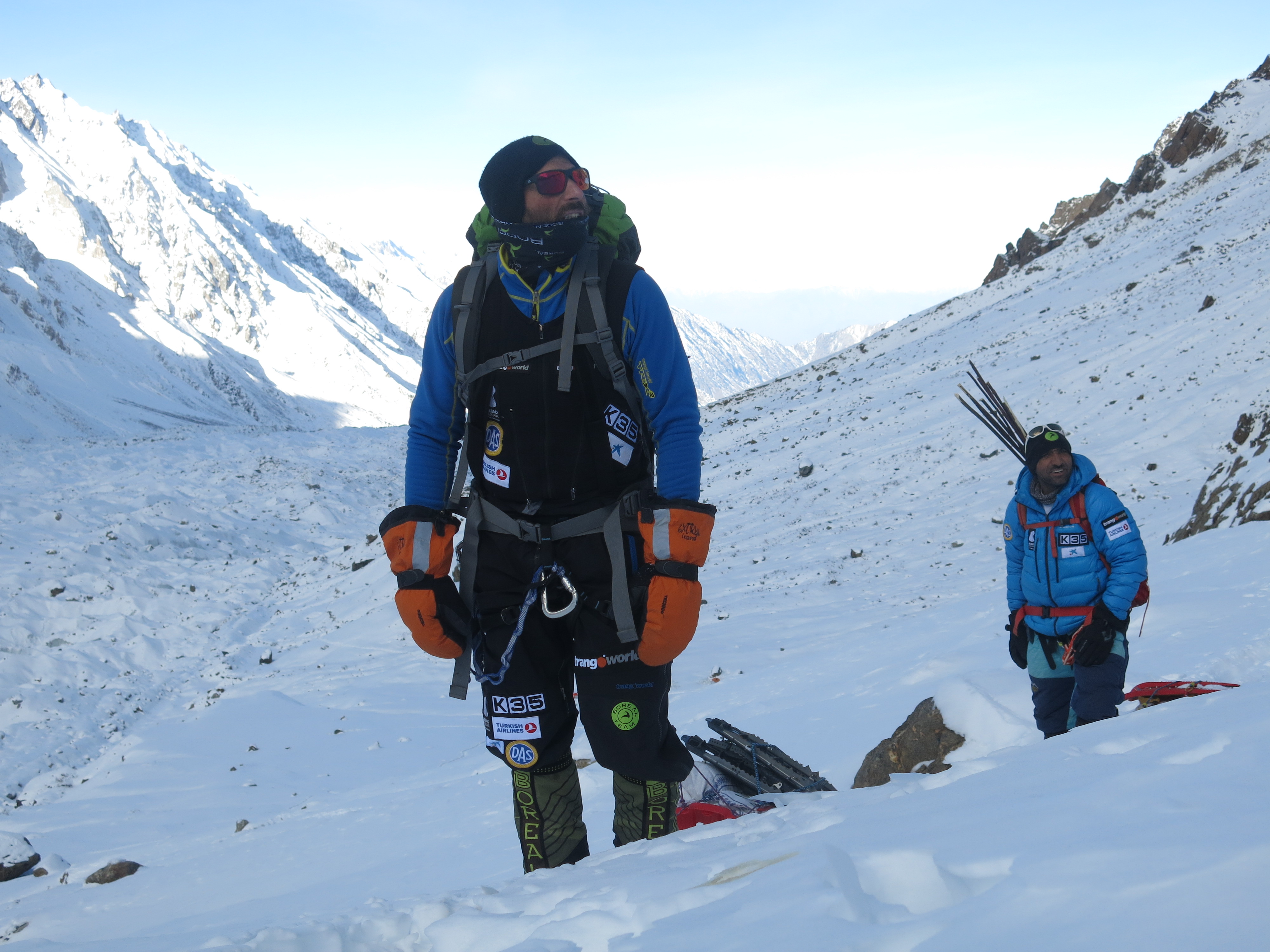 Alex txikon & Ali Sadpara